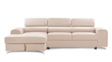 Colțar Extensibil LOFT NEW, cu lada depozitare, tetiere reglabile, 295x170x95 cm