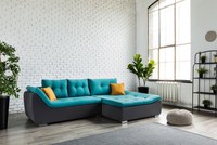 Colțar Extensibil LORENZO, cu ladă de depozitare, variante stânga/dreapta 280x180x70 cm - 4