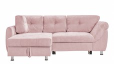 Colțar Extensibil MERLIN, cu lada depozitare, variante stânga/dreapta, 230 x 190 x 93 cm