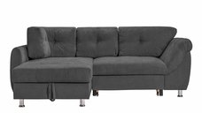 Colțar Extensibil MERLIN, cu lada depozitare, variante stânga/dreapta, 230 x 190 x 93 cm