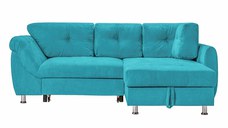 Colțar Extensibil MERLIN, cu lada depozitare, variante stânga/dreapta, 230 x 190 x 93 cm
