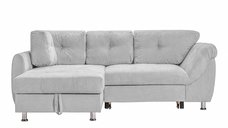 Colțar Extensibil MERLIN, cu lada depozitare, variante stânga/dreapta, 230 x 190 x 93 cm