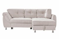 Colțar Extensibil MERLIN, cu lada depozitare, variante stânga/dreapta, 230 x 190 x 93 cm - 1