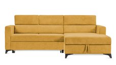 Colțar Extensibil MIZZONI, cu lada depozitare, tetiere reglabile, 250 x 175 x 94 cm