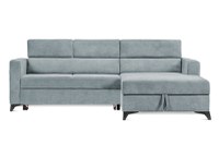 Colțar Extensibil MIZZONI, cu lada depozitare, tetiere reglabile, 250 x 175 x 94 cm - 1