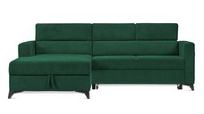 Colțar Extensibil MIZZONI, cu lada depozitare, tetiere reglabile, 250 x 175 x 94 cm