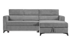Colțar Extensibil MIZZONI, cu lada depozitare, tetiere reglabile, 250 x 175 x 94 cm