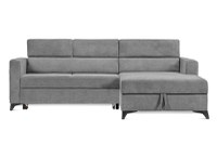 Colțar Extensibil MIZZONI, cu lada depozitare, tetiere reglabile, 250 x 175 x 94 cm - 1