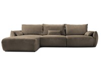 Colțar Extensibil OSAKA, cu 2 lăzi depozitare, șezlong interschimbabil, 338x190x87 cm - 1