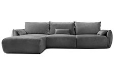 Colțar Extensibil OSAKA, cu 2 lăzi depozitare, șezlong interschimbabil, 338x190x87 cm