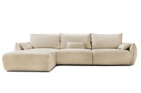 Colțar Extensibil OSAKA, cu 2 lăzi depozitare, șezlong interschimbabil, 338x190x87 cm - 1