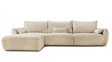 Colțar Extensibil OSAKA, cu 2 lăzi depozitare, șezlong interschimbabil, 338x190x87 cm