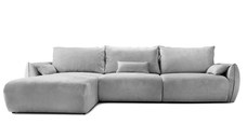 Colțar Extensibil OSAKA, cu 2 lăzi depozitare, șezlong interschimbabil, 338x190x87 cm