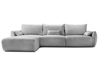 Colțar Extensibil OSAKA, cu 2 lăzi depozitare, șezlong interschimbabil, 338x190x87 cm - 1