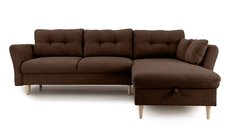 Colțar Extensibil STOCHOLM, cu ladă de depozitare, variante stânga/dreapta 270x210x90 cm