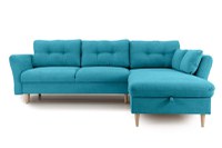 Colțar Extensibil STOCHOLM, cu ladă de depozitare, variante stânga/dreapta 270x210x90 cm - 1