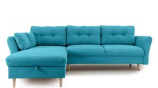 Colțar Extensibil STOCHOLM, cu ladă de depozitare, variante stânga/dreapta 270x210x90 cm