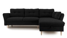 Colțar Extensibil STOCHOLM, cu ladă de depozitare, variante stânga/dreapta 270x210x90 cm