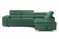 Colțar Extensibil TIME NEW, cu lada depozitare, tetiere reglabile, 285x220x95 cm - 2