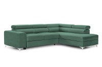 Colțar Extensibil TIME NEW, cu lada depozitare, tetiere reglabile, 285x220x95 cm - 3
