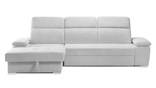 Colțar Extensibil TRENDY, cu ladă de depozitare, cu tetiere reglabile, variante stânga/dreapta 295x170x105 cm