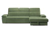 Colțar Extensibil TRENDY, cu ladă de depozitare, cu tetiere reglabile, variante stânga/dreapta 295x170x105 cm - 1