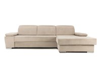 Colțar Extensibil TRENDY, cu ladă de depozitare, cu tetiere reglabile, variante stânga/dreapta 295x170x105 cm - 1