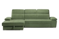 Colțar Extensibil TRENDY, cu ladă de depozitare, cu tetiere reglabile, variante stânga/dreapta 295x170x105 cm - 1