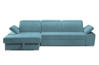 Colțar Extensibil TRENDY, cu ladă de depozitare, cu tetiere reglabile, variante stânga/dreapta 295x170x105 cm - 1