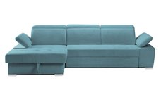 Colțar Extensibil TRENDY, cu ladă de depozitare, cu tetiere reglabile, variante stânga/dreapta 295x170x105 cm
