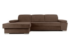 Colțar Extensibil TRENDY, cu ladă de depozitare, cu tetiere reglabile, variante stânga/dreapta 295x170x105 cm