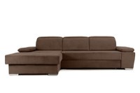 Colțar Extensibil TRENDY, cu ladă de depozitare, cu tetiere reglabile, variante stânga/dreapta 295x170x105 cm - 1
