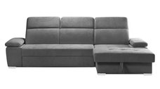 Colțar Extensibil TRENDY, cu ladă de depozitare, cu tetiere reglabile, variante stânga/dreapta 295x170x105 cm