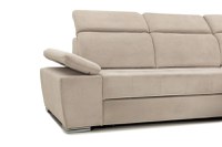 Colțar Extensibil TRENDY, cu ladă de depozitare, cu tetiere reglabile, variante stânga/dreapta 295x170x105 cm - 5