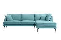 Colțar Fix AZURRO, 280x90/180x85 cm - 1