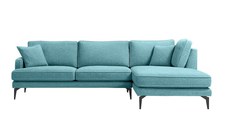 Colțar Fix AZURRO, 280x90/180x85 cm