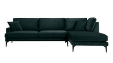 Colțar Fix AZURRO, 280x90/180x85 cm - Outlet