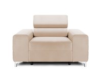 Fotoliu TIME NEW, tetieră reglabilă, suport lombar, 125x97x94 cm - 1