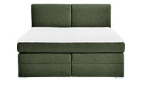 Pat Boxspring Charlotte, cu ladă de depozitare, saltea și topper incluse - 3