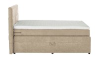 Pat Boxspring Gibson, cu ladă de depozitare, saltea și topper incluse - 3