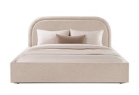 Pat Tapițat Cloud, cu somieră rabatabilă și ladă de depozitare - 2