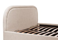 Pat Tapițat Cloud, cu somieră rabatabilă și ladă de depozitare - 4