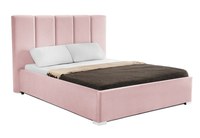 Pat Tapițat Luna, cu somieră rabatabilă și ladă de depozitare - 1