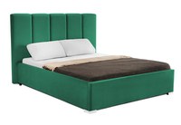 Pat Tapițat Luna, cu somieră rabatabilă și ladă de depozitare - 1