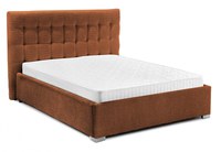 Pat Tapițat Strasbourg Premium, cu somieră rabatabilă și ladă depozitare - 1