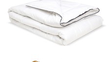 Pilotă Cotton Dream cu microfibră, husă bumbac, 140x200 cm