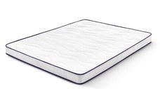 Saltea BASIC ERGO PURPLE LINE, spumă poliuretanică, reversibilă, hipoalergenică, ortopedică, Grosime 12 cm