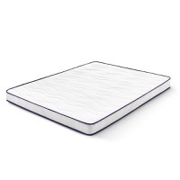 Saltea BASIC ERGO PURPLE LINE, spumă poliuretanică, reversibilă, hipoalergenică, ortopedică, Grosime 12 cm - 1