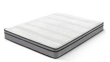 Saltea EMERALD, 18+5 Memory, spumă poliuretanică elastică, spumă cu memorie, husă cu efect antialergic, superortopedică, Grosime 24 cm