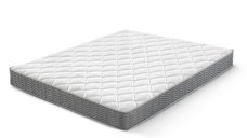 Saltea HYBRID, 7 zone de confort, Arcuri Individuale, husă antibacteriană, superortopedică, Grosime 24 cm